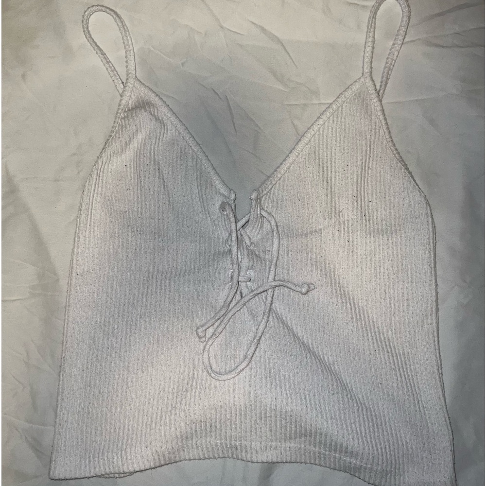 Vintage brandy tie up tank!